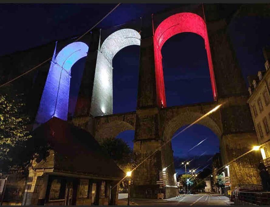 Voiles Sur Morlaix: Vue Port, 4 Personnes, Parking Exterior foto