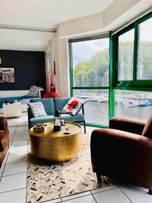 Voiles Sur Morlaix: Vue Port, 4 Personnes, Parking Exterior foto